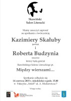 Zaproszenie Skawiński Salon Literacki